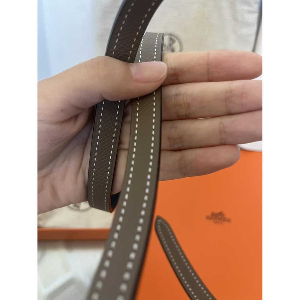 Hermès Leather belt - image 6