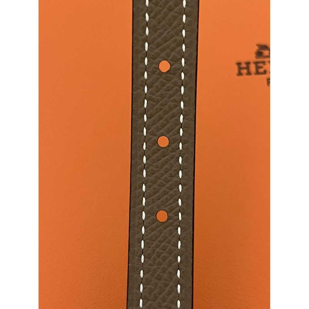 Hermès Leather belt - image 8