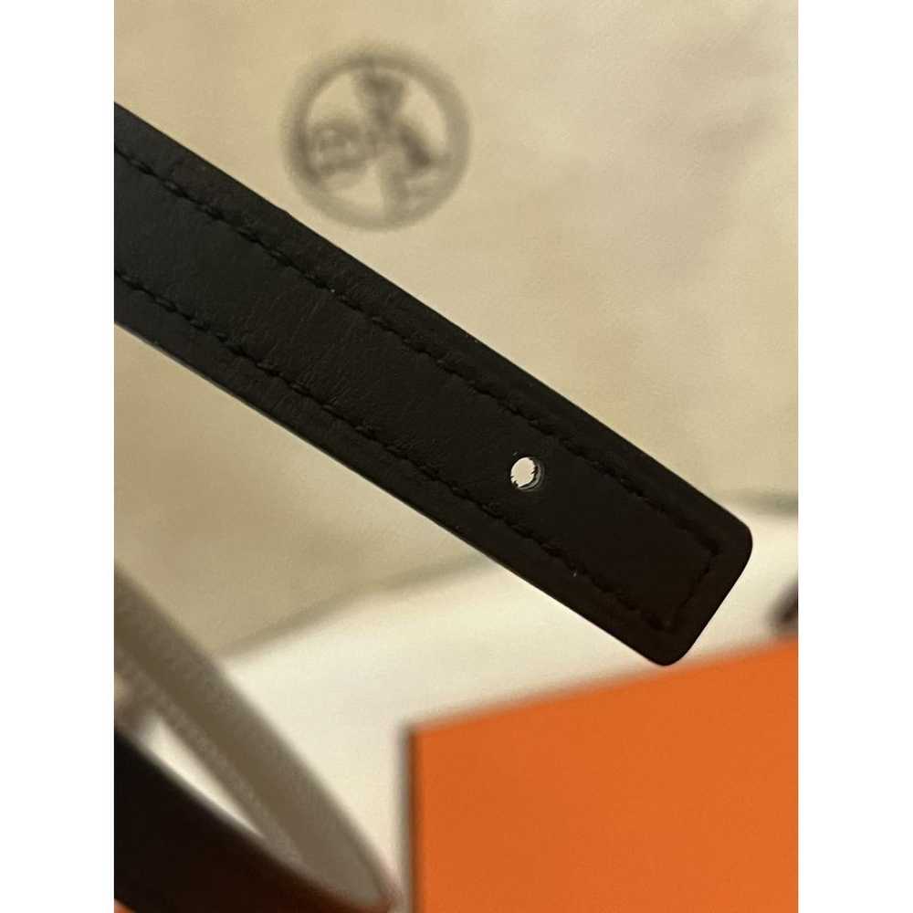 Hermès Leather belt - image 9