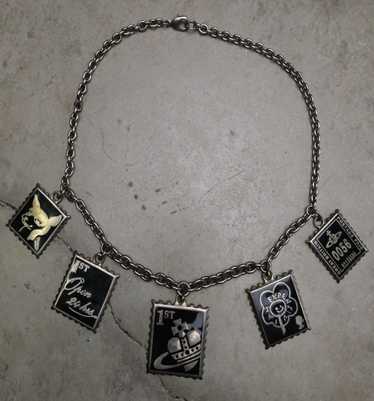 Vivienne Westwood Rare Vintage Stamp Necklace