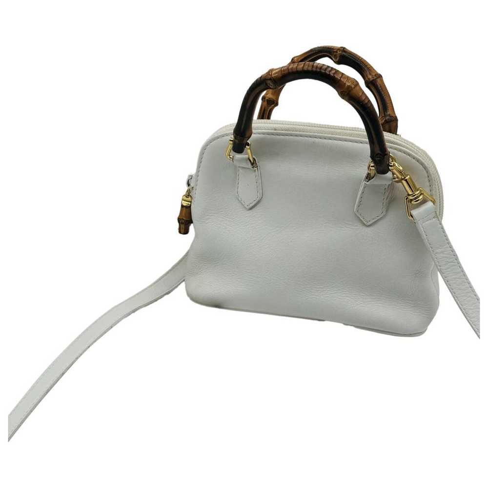 Gucci Vintage Bamboo leather handbag - image 1