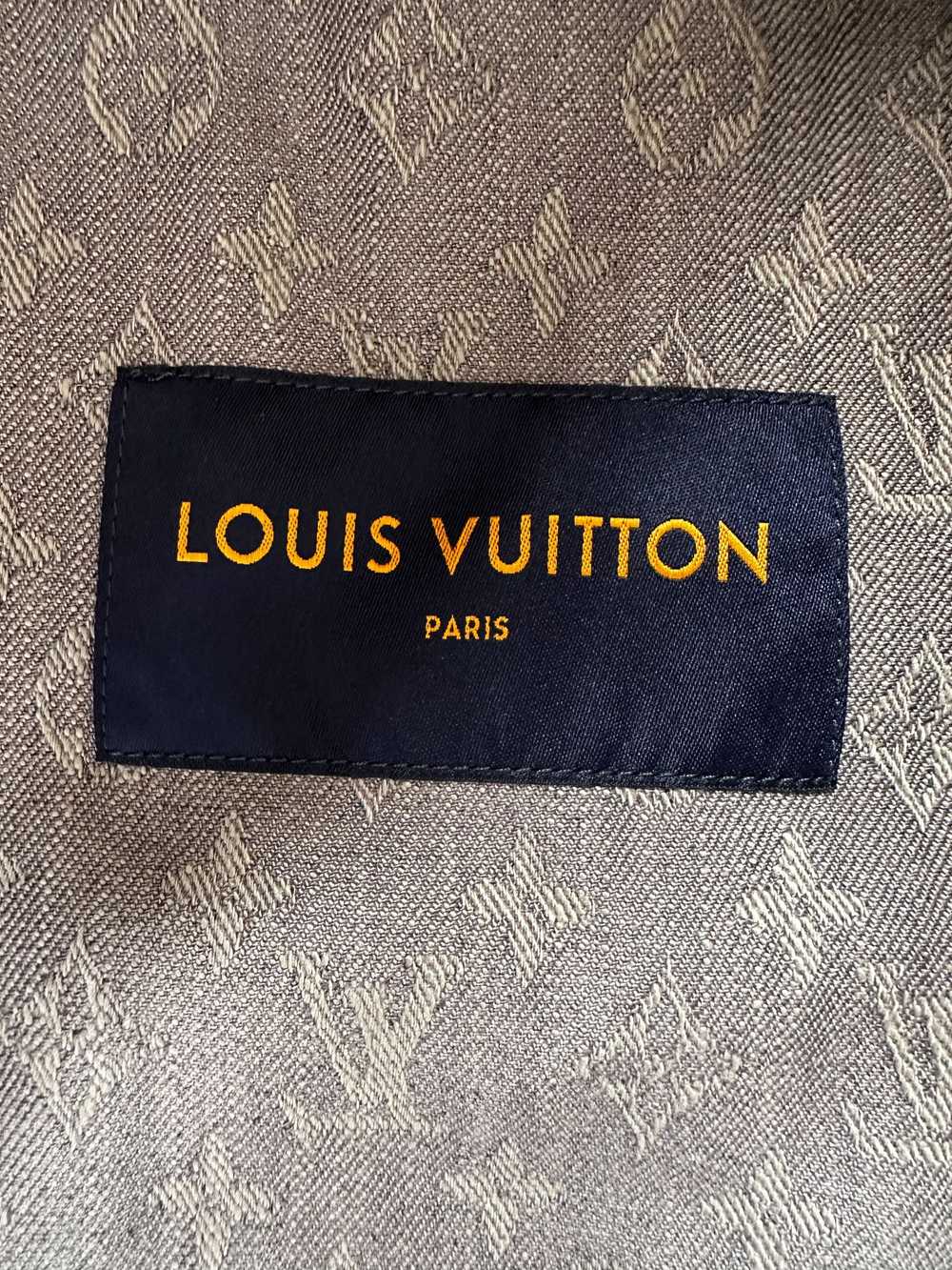 Louis Vuitton Louis Vuitton Grey Monogram Denim J… - image 4