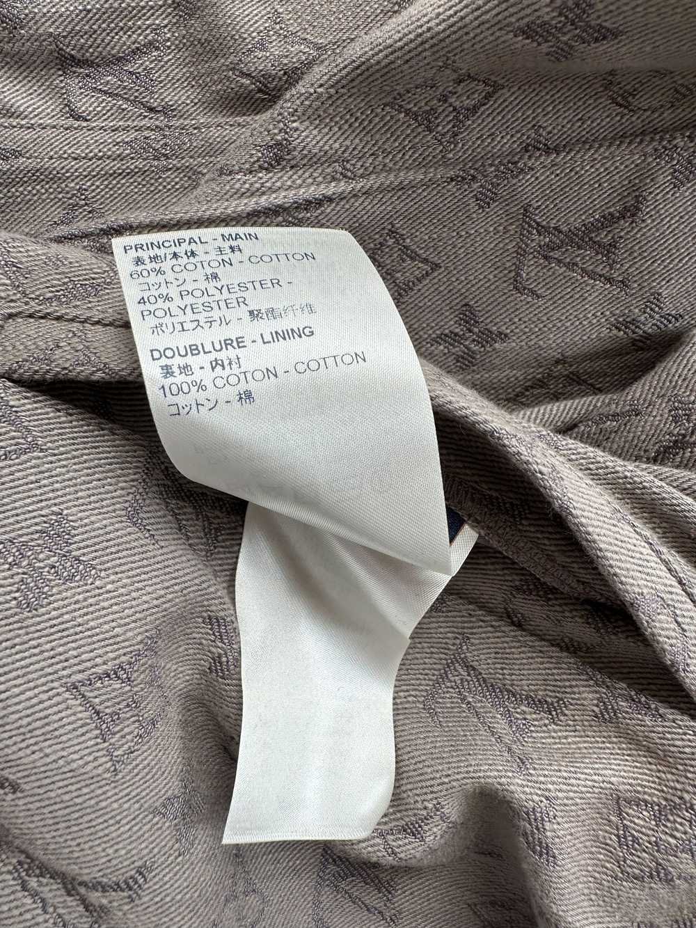 Louis Vuitton Louis Vuitton Grey Monogram Denim J… - image 6