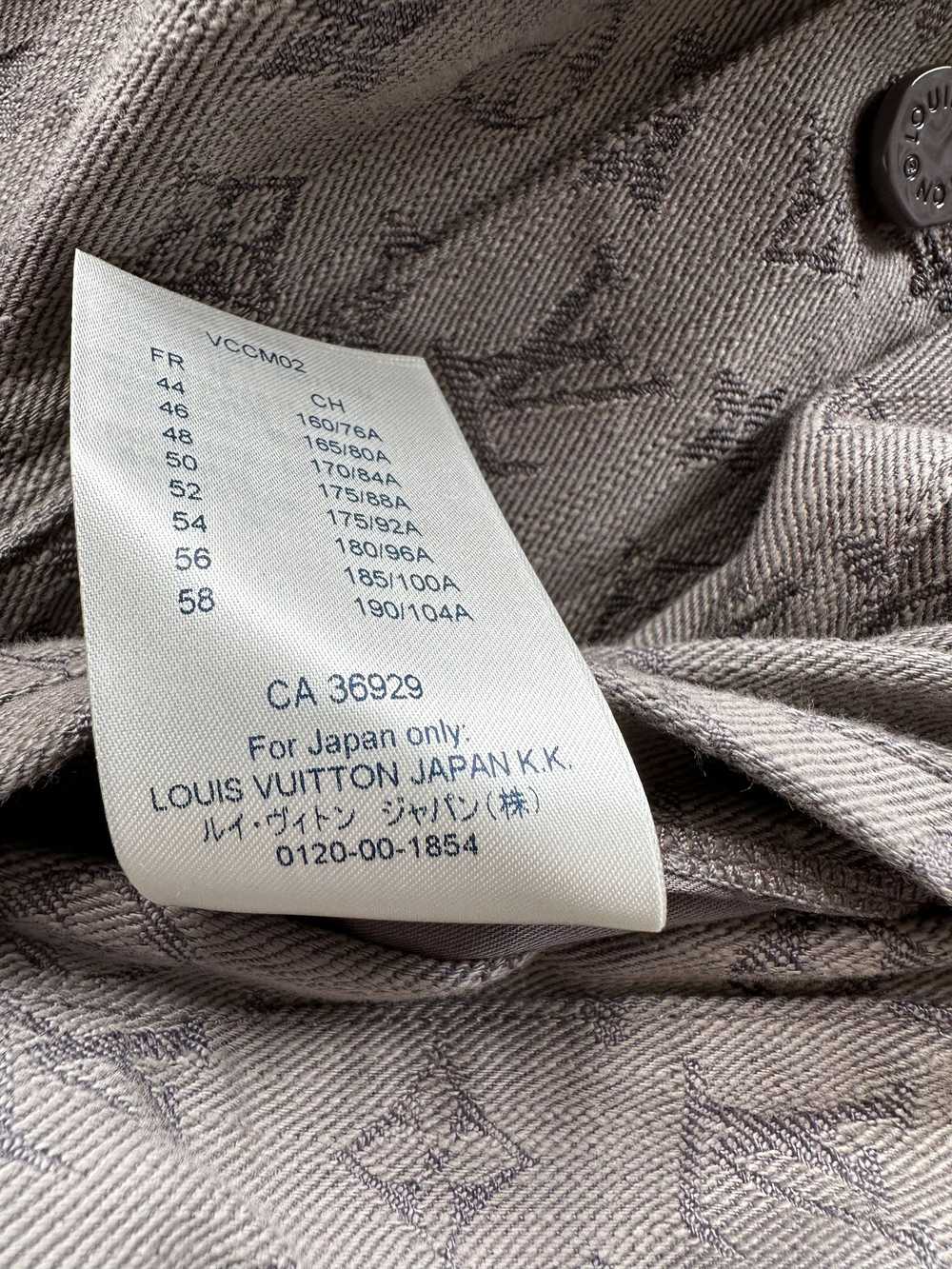 Louis Vuitton Louis Vuitton Grey Monogram Denim J… - image 7