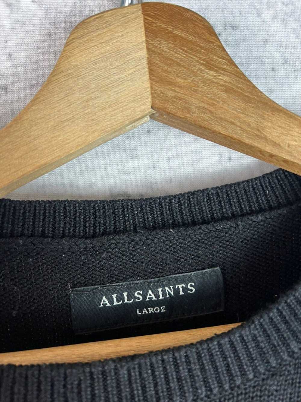 Allsaints × Designer × Luxury Allsaints Wool Swea… - image 3