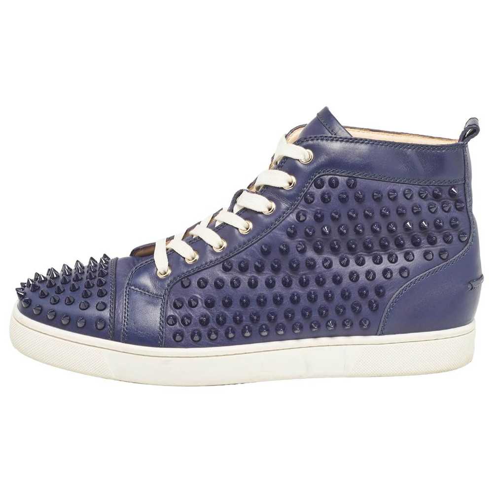 Christian Louboutin Leather trainers - image 1