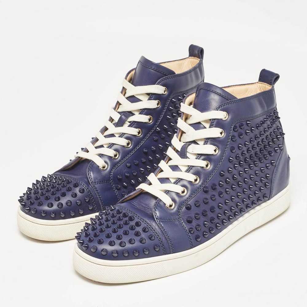 Christian Louboutin Leather trainers - image 2