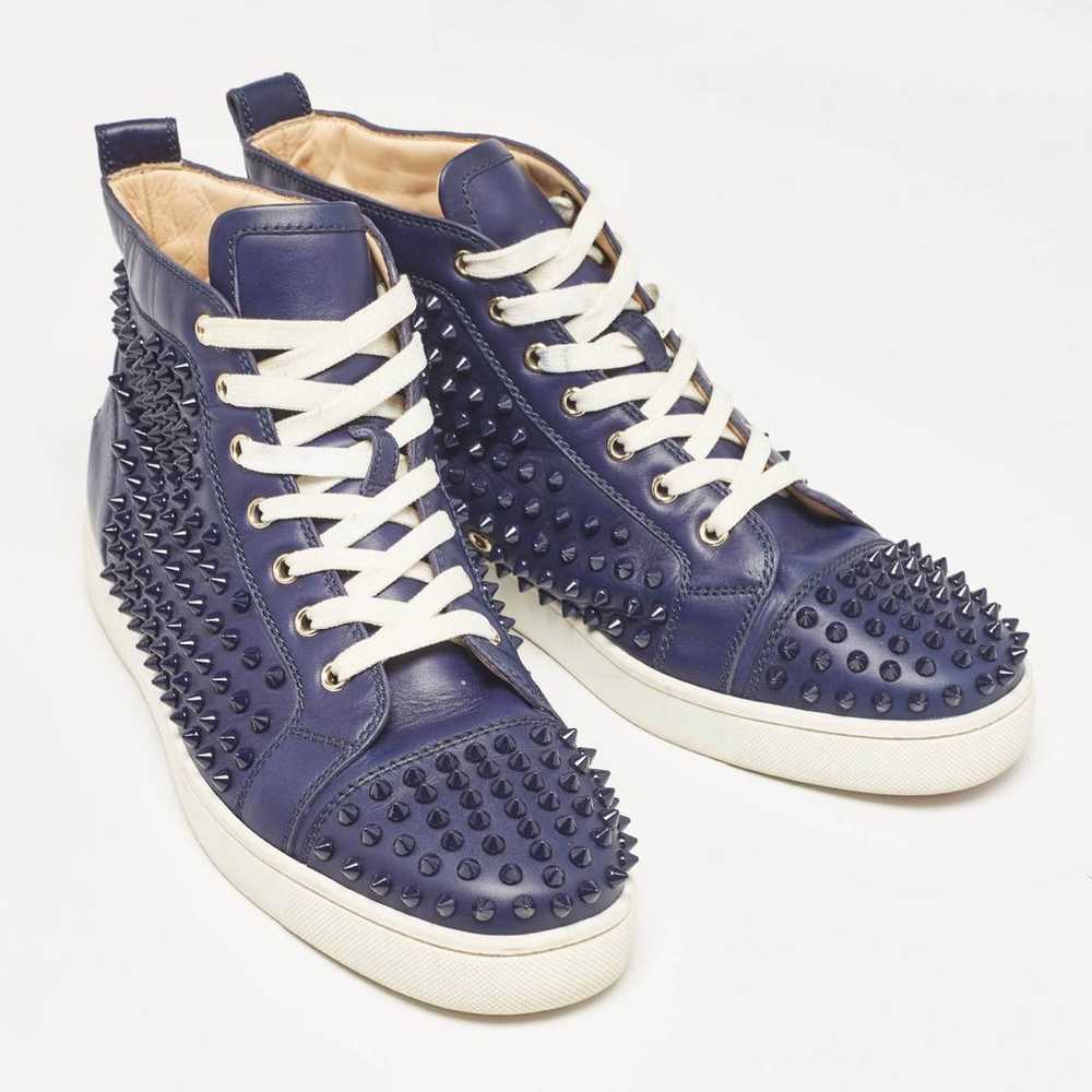 Christian Louboutin Leather trainers - image 3