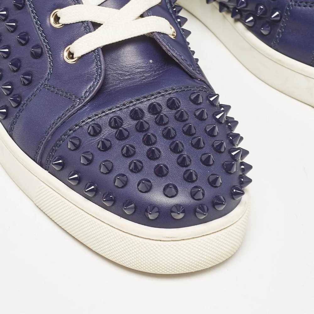 Christian Louboutin Leather trainers - image 6