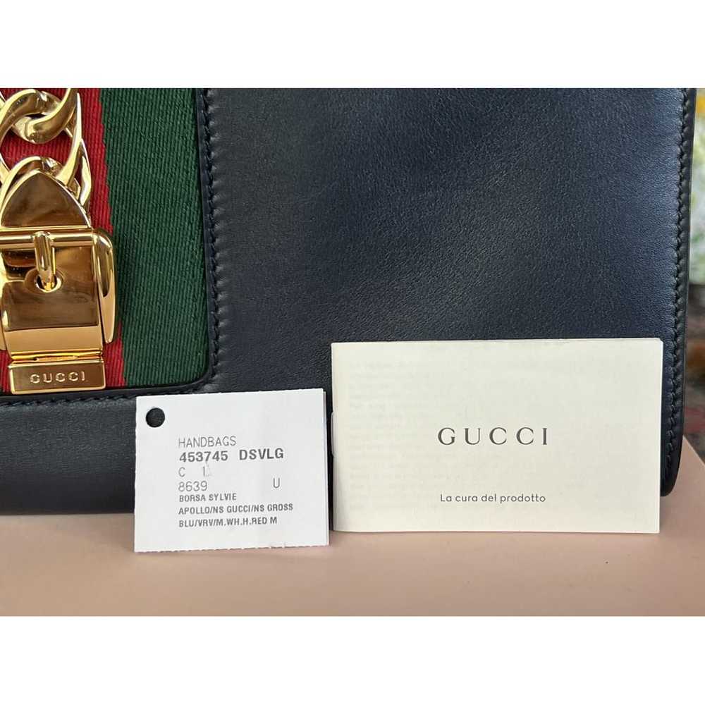 Gucci Sylvie leather clutch bag - image 10