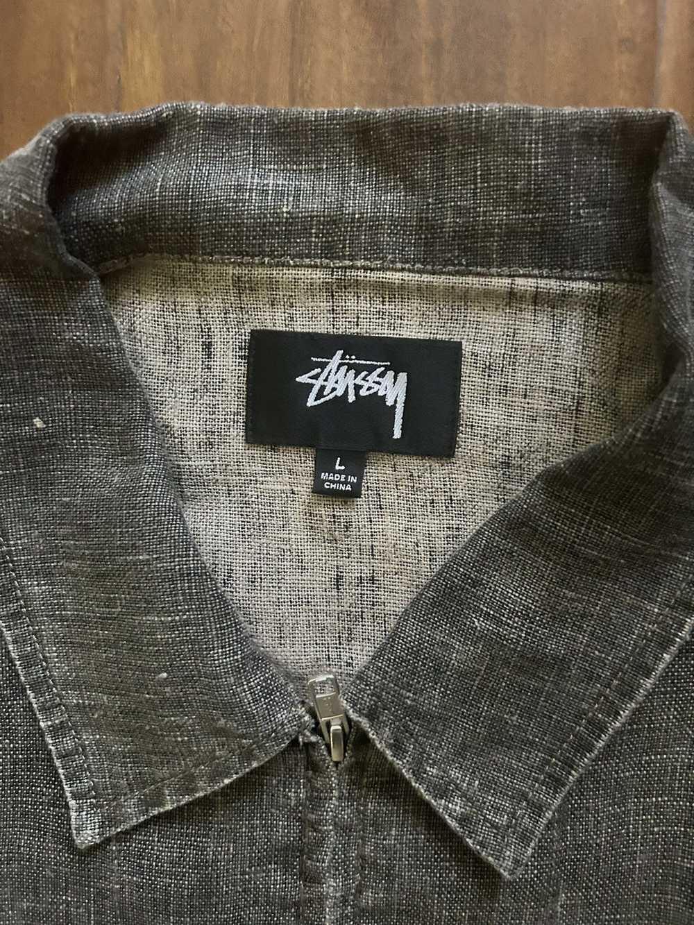 Stussy Stussy Washed Black Light Jacket - image 2