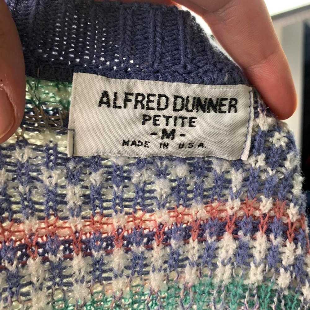 Vintage Vintage Alfred Dunner Knit Coquette Style… - image 6