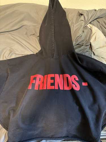 Hype × Vlone Authentic Vlone Black-Red Friends Hoo