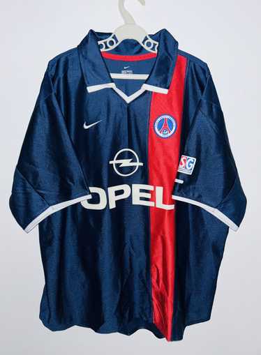 Nike × Soccer Jersey × Vintage Psg 2000/01 home j… - image 1