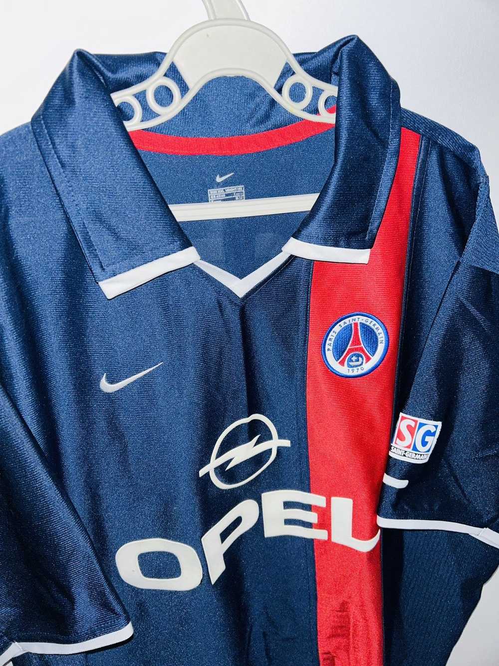 Nike × Soccer Jersey × Vintage Psg 2000/01 home j… - image 2