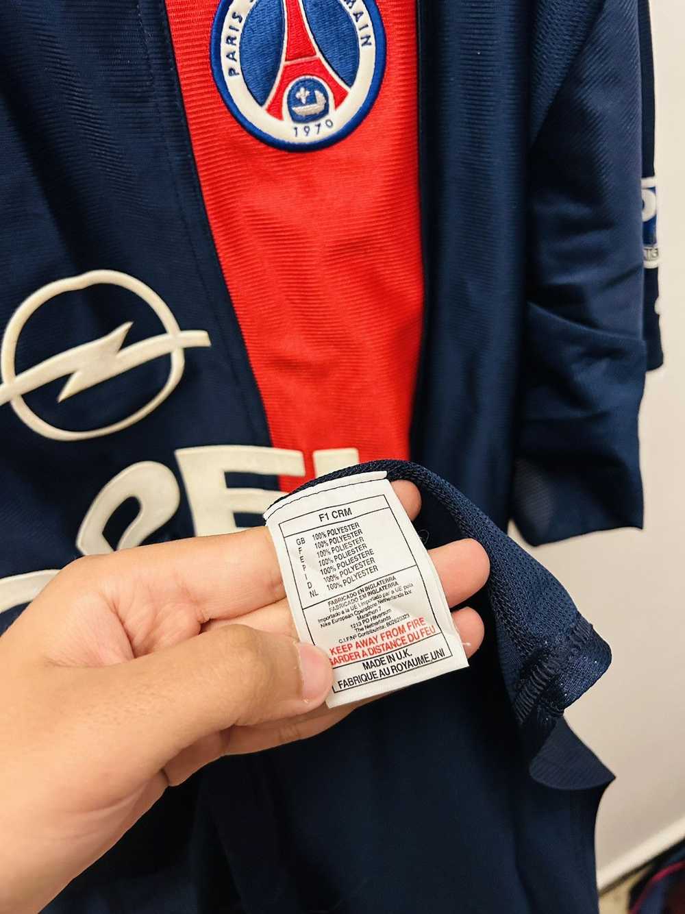 Nike × Soccer Jersey × Vintage Psg 2000/01 home j… - image 5