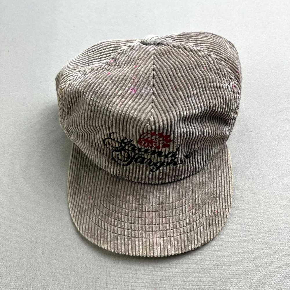 Vintage Vintage Grand Targhee Ski Resort Hat Tan … - image 2