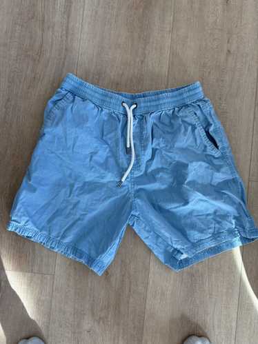 Designer × Streetwear × Vintage Light Blue Shorts