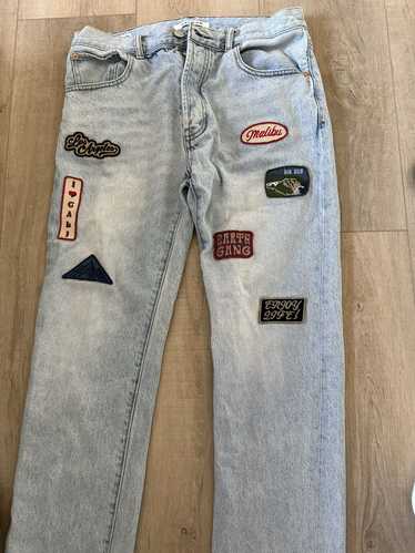 Pacsun × Streetwear × Vintage Denim Patchwork Jean