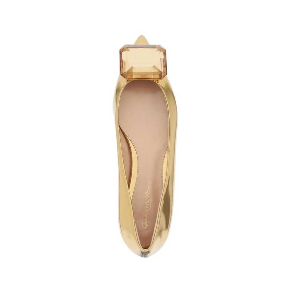 Gianvito Rossi Leather flats - image 3