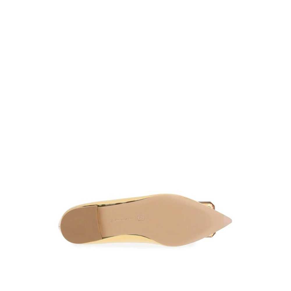 Gianvito Rossi Leather flats - image 5