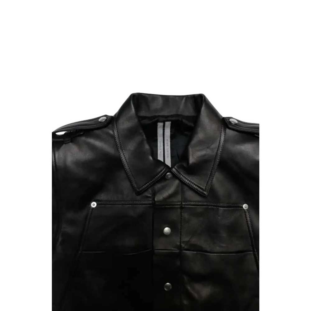 Rick Owens SS20 'Tecuatl' Lamb Leather Jacket - image 2