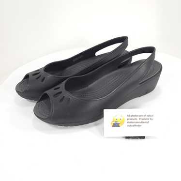 Crocs Crocs Slip on Casual Ballet Flat Womens Siz… - image 1