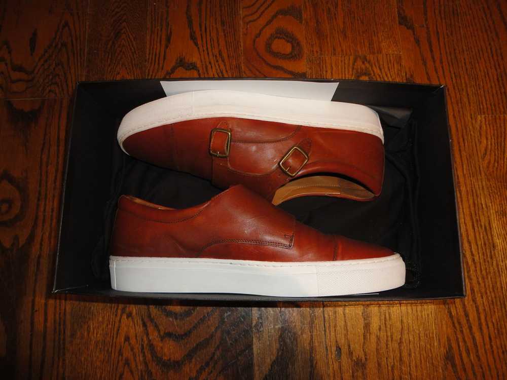 Taft TAFT "The Gable" Brown Buckle Shoes Size 43 … - image 6