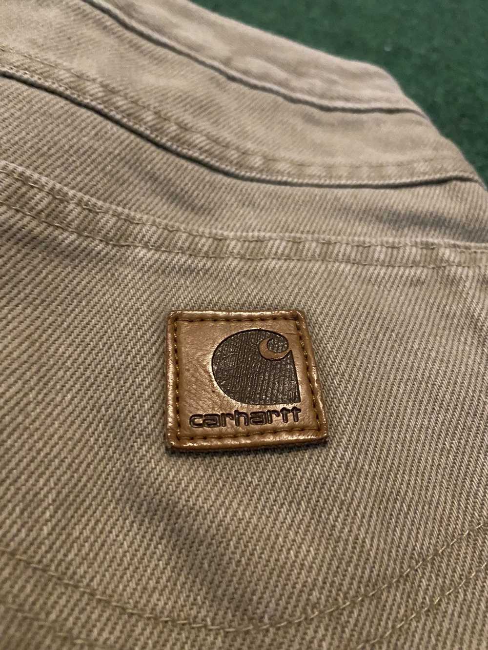 Carhartt × Vintage Vintage Carhartt Khaki Jeans R… - image 2