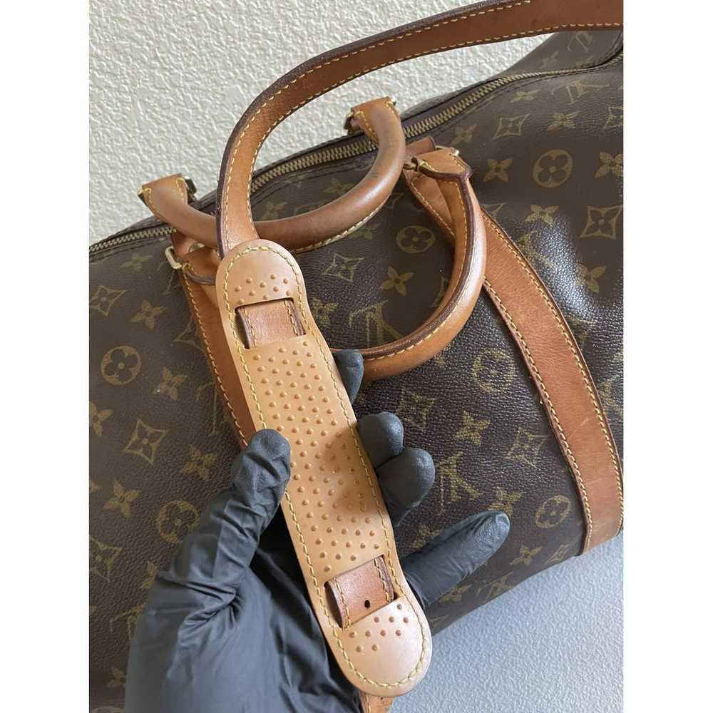 Louis Vuitton Keepall cloth travel bag - image 10