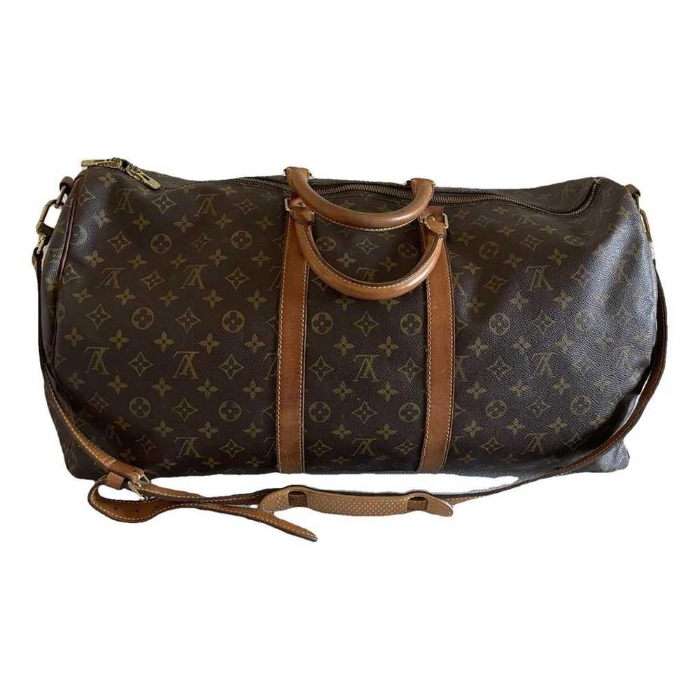 Louis Vuitton Keepall cloth travel bag - image 1