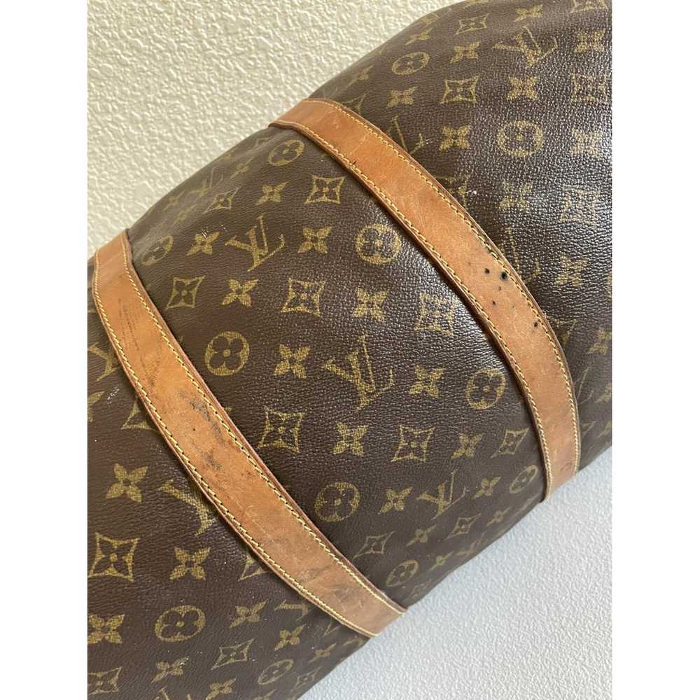 Louis Vuitton Keepall cloth travel bag - image 6