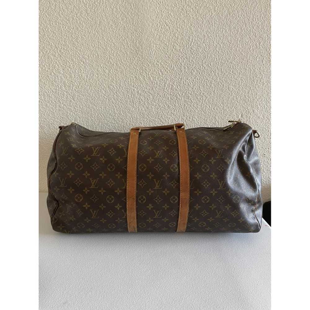 Louis Vuitton Keepall cloth travel bag - image 7