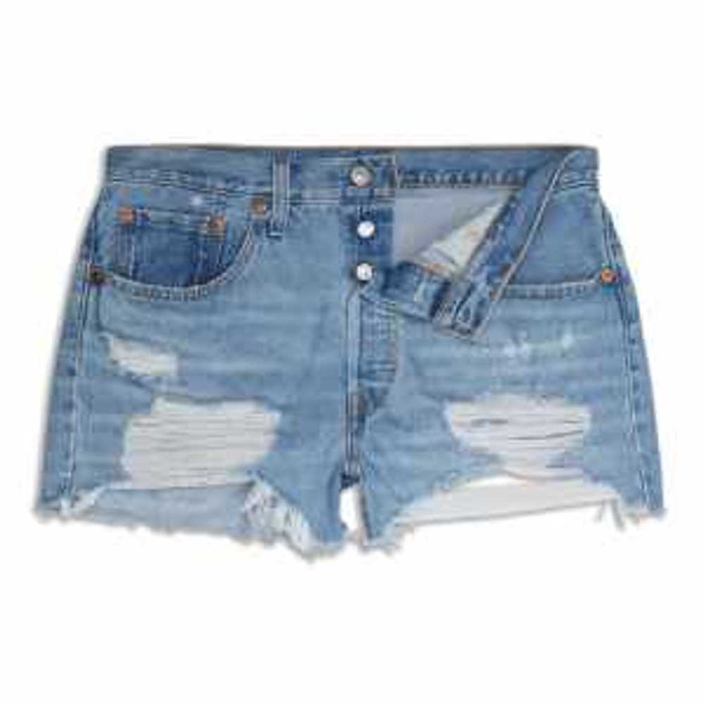 Levi's 501® High Rise Womens Shorts - Dark Wash - image 1