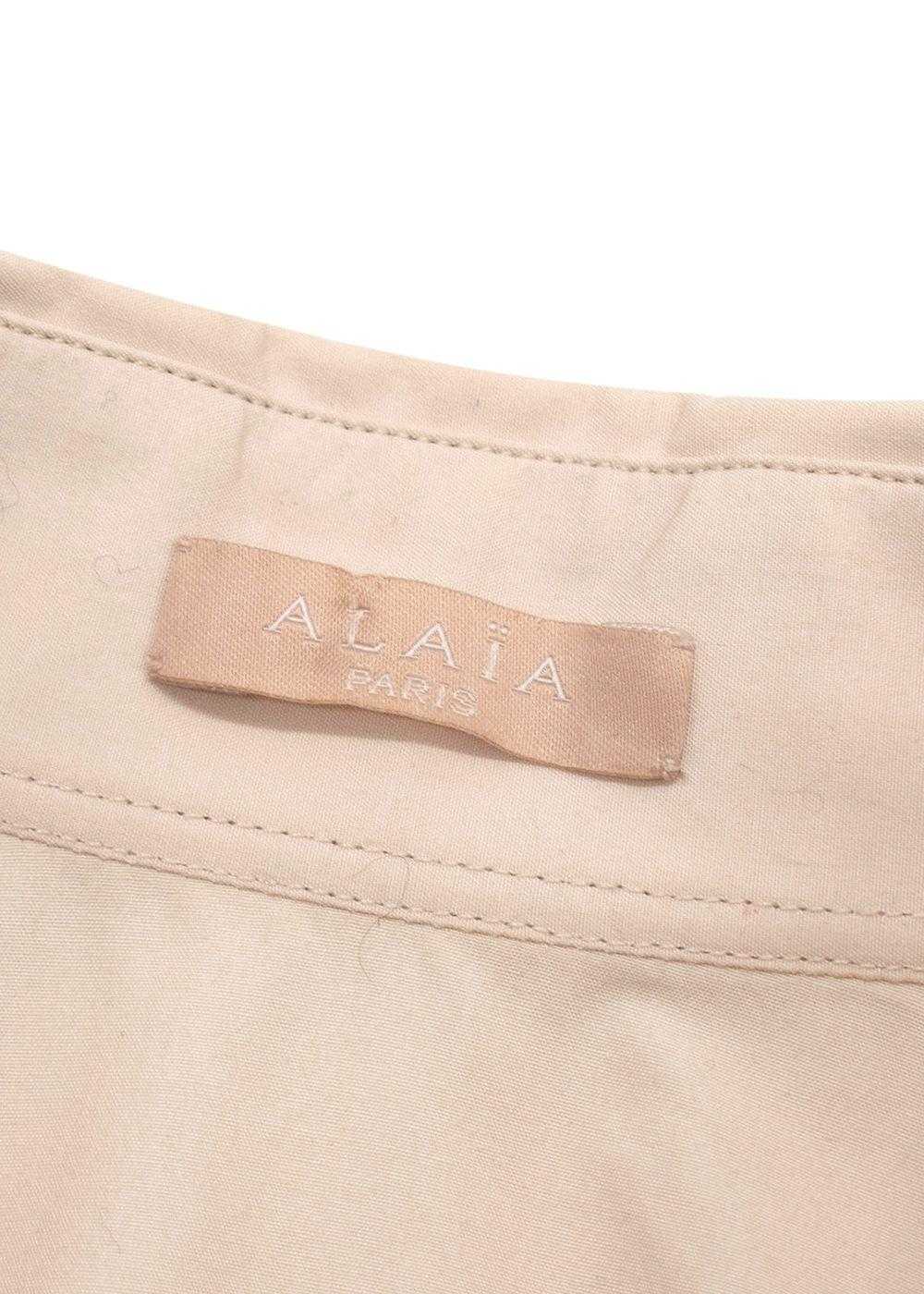 Managed by hewi Alaia Beige Poplin Drawstring Wai… - image 7