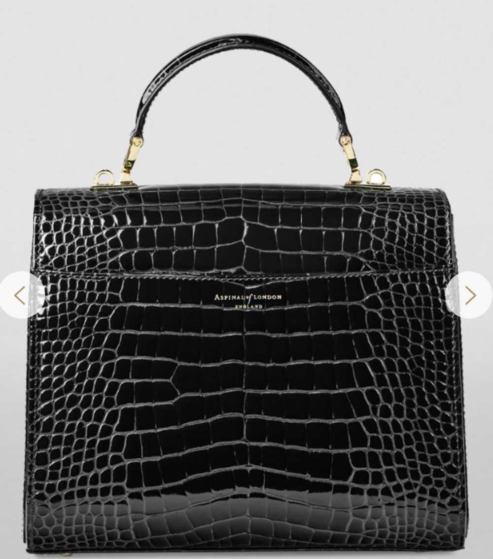 Managed by hewi Aspinal Of London Croc Embossed M… - image 2