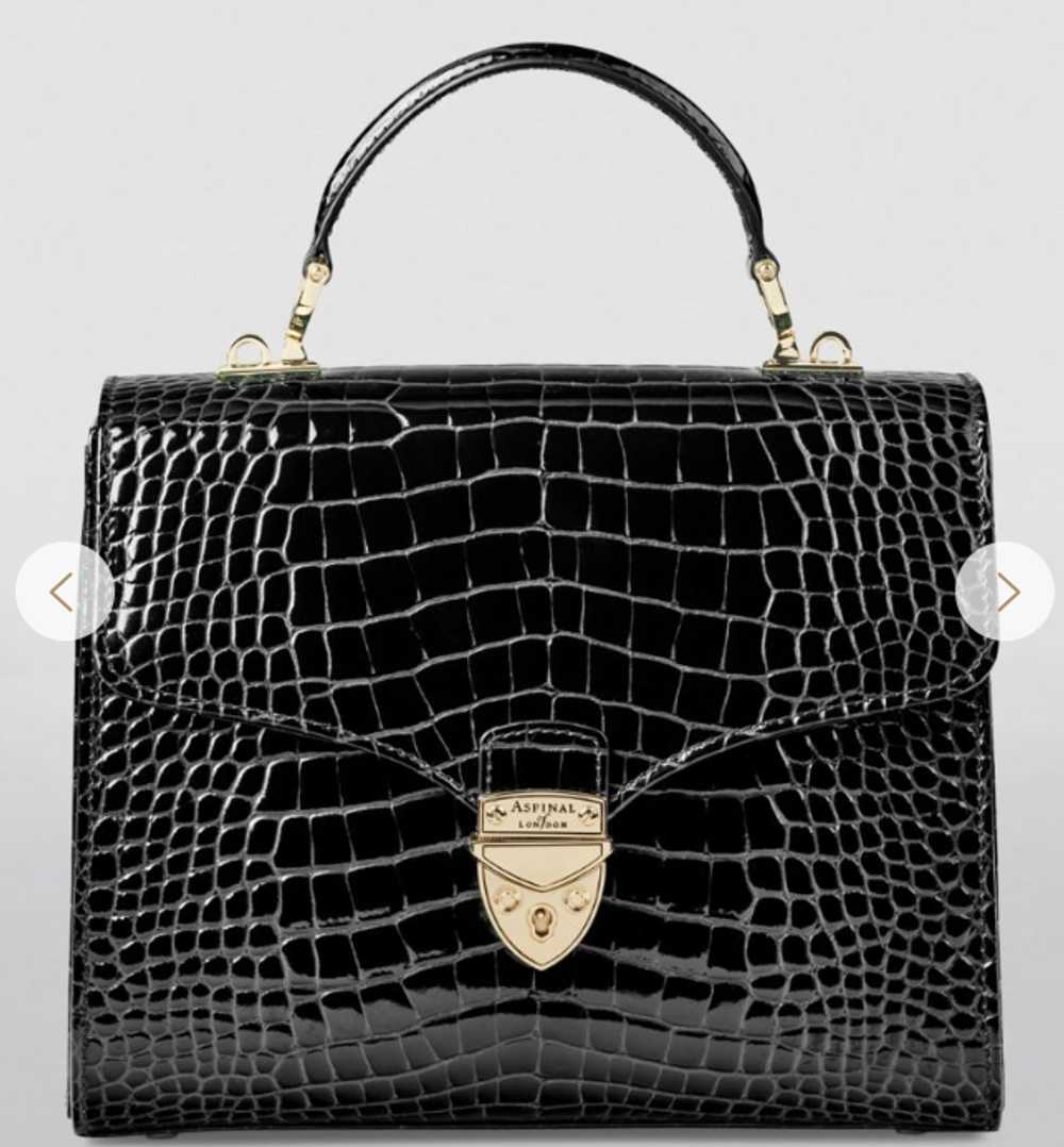 Managed by hewi Aspinal Of London Croc Embossed M… - image 5