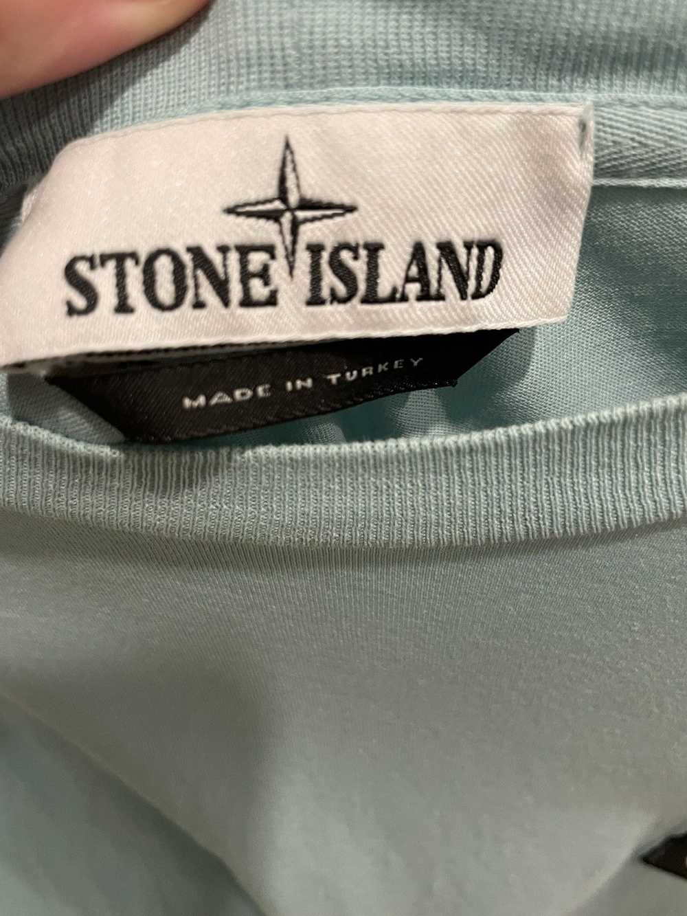 Stone Island Stone Island Compass Patch Aqua Tshi… - image 2