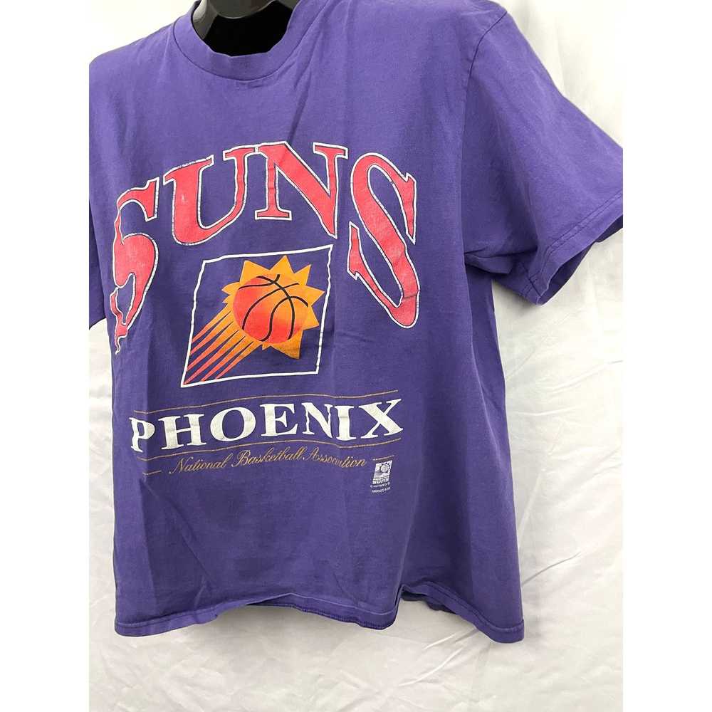 Lee VTG 90's NBA Phoenix Suns Nutmeg T-Shirt LARG… - image 5