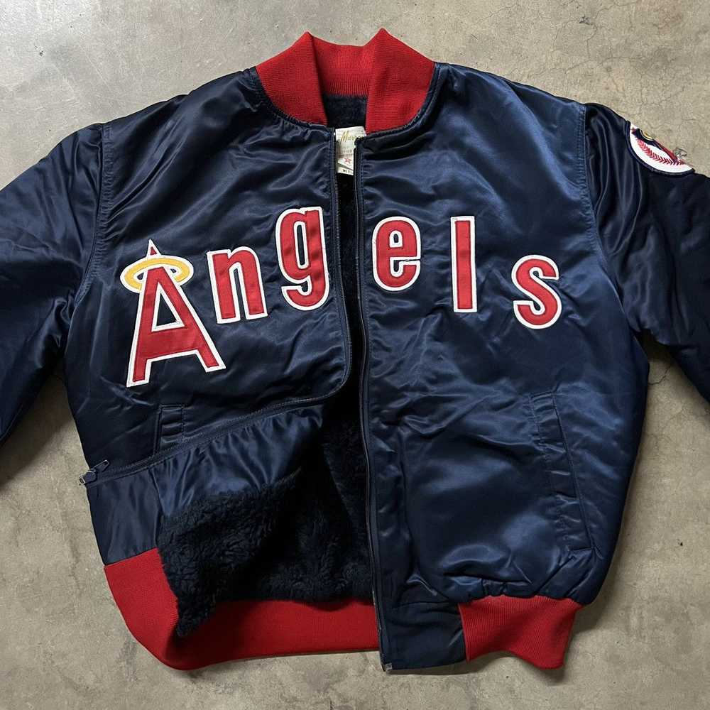 Bomber Jacket × MLB × Vintage Vintage 80’s MLB Ca… - image 2