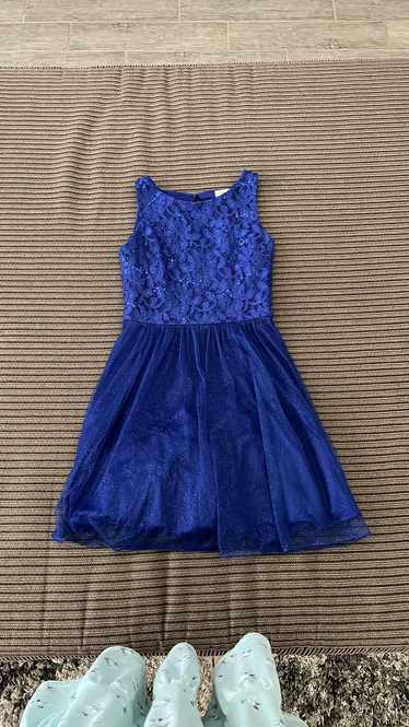 Other Navy Blue Sparkly Homecoming/Prom Dress size