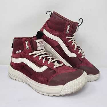 Vans Ultrarange Exo HI All Weather Sneaker Women 8.5 retailer Pomegranate Port New