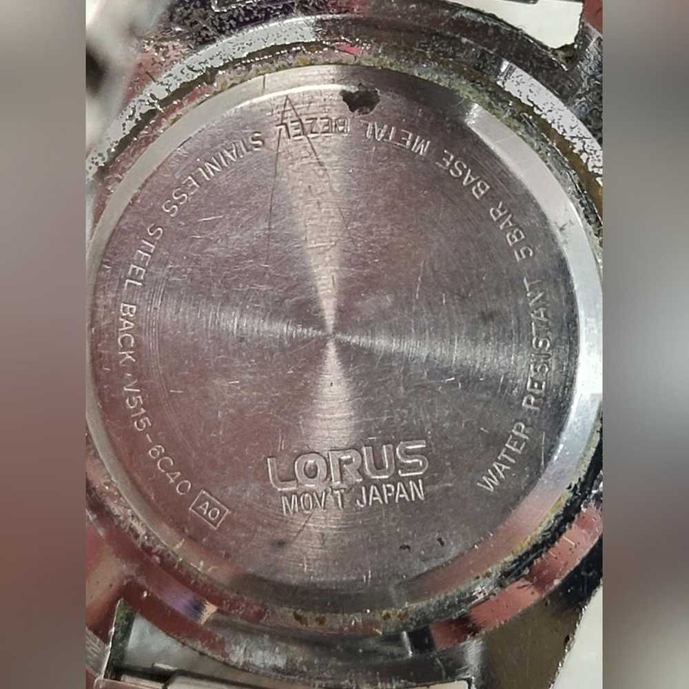 Vintage Vintage Lorus Men's Two Tone Sport Watch - image 2