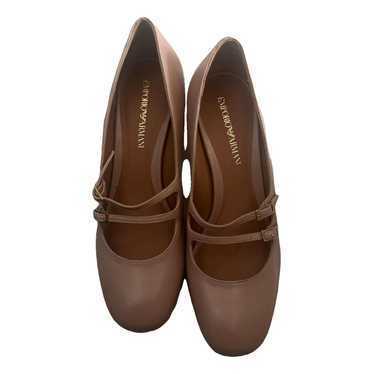 Emporio Armani Leather ballet flats - image 1