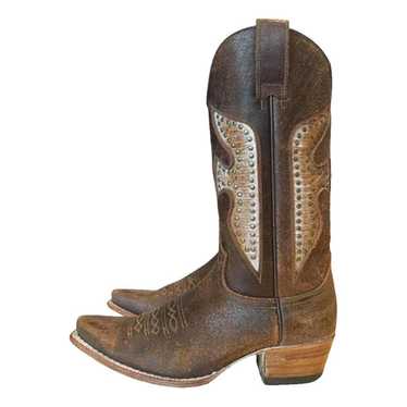 Frye Leather western boots