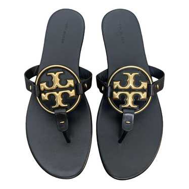 Tory Burch Leather flip flops - image 1