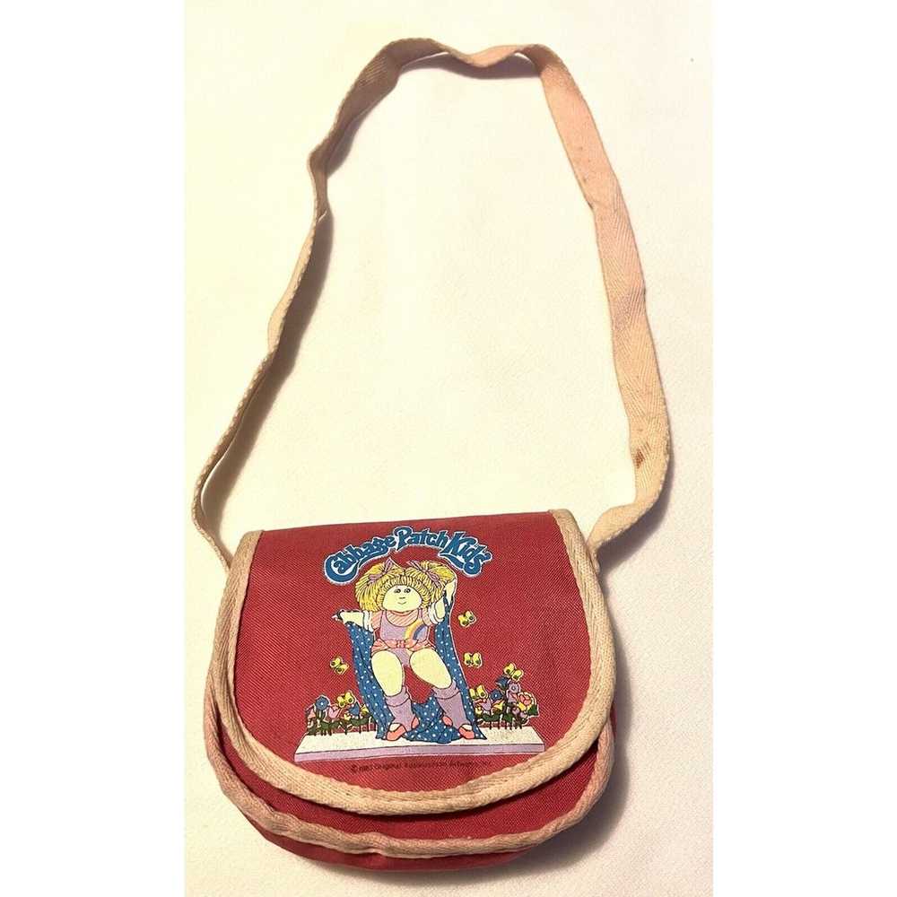 Pink Cabbage Patch Kids Purse SHOULDER BAG 1983 V… - image 1