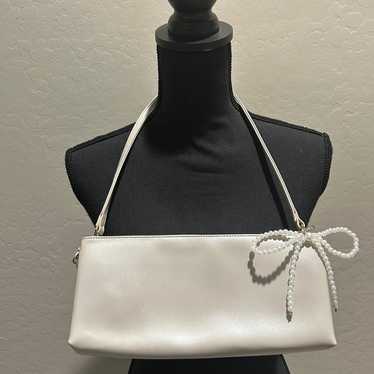 Vintage pearl white shoulder /Clutch - image 1