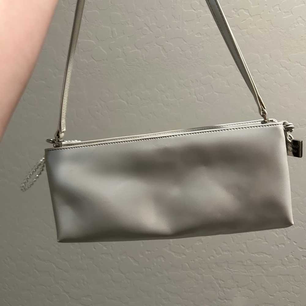 Vintage pearl white shoulder /Clutch - image 3