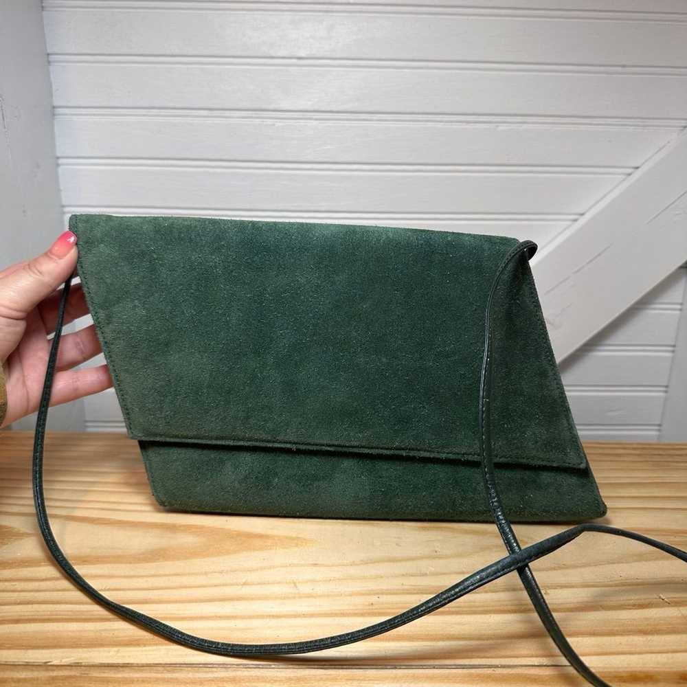 Vintage nine-west suede Crossbody - image 11